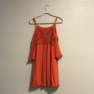 Cold-shoulder dress from Francesca’s
